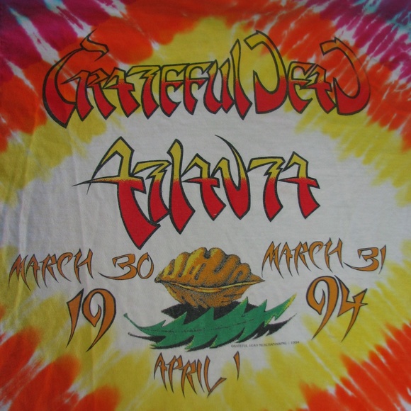 Vintage Grateful Dead Atlanta 94 Tie-Dye Tee - Picture 7 of 7